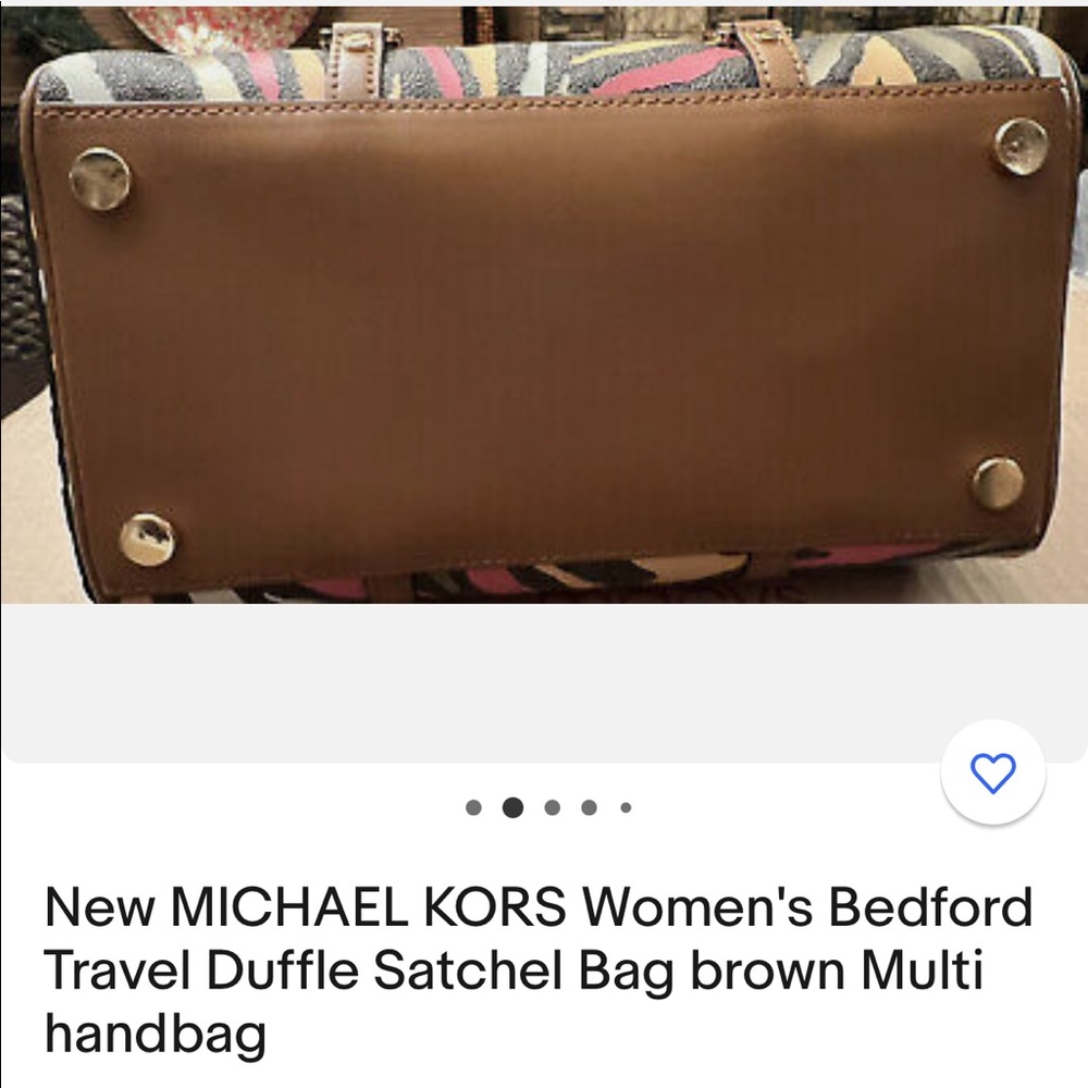 πGorgeous MK Bagβ super rare unique beautiful satchel bag π NWTO!!! - Picture 6 of 15